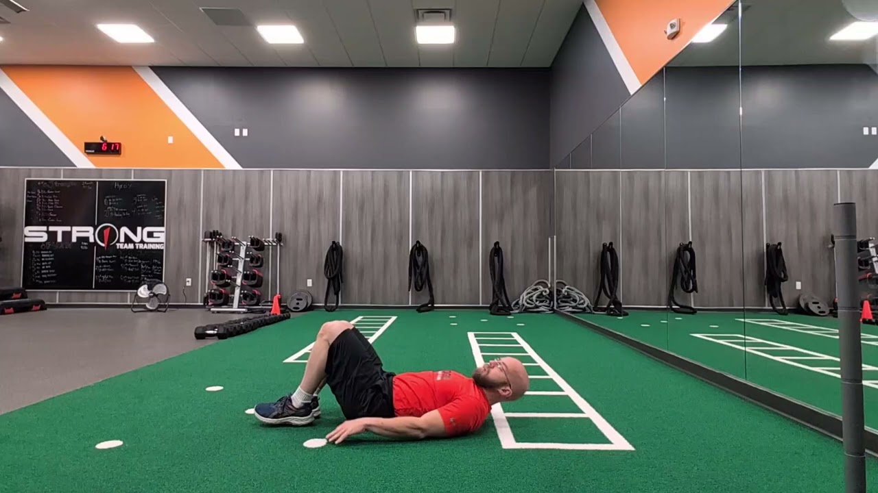 Single-Leg Glute Bridge - YouTube